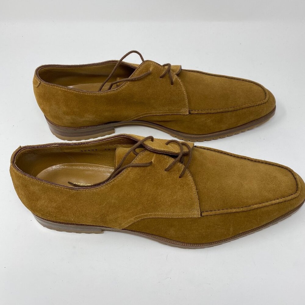 NEW gravati for wilkes bashford suede lace-up shoes